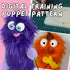 Digital Puppet Pattern 'TRAINING PUPPET' - DIGITAL FILES